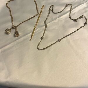 3 for $25. Gold and Silver Delicate Necklace Collection